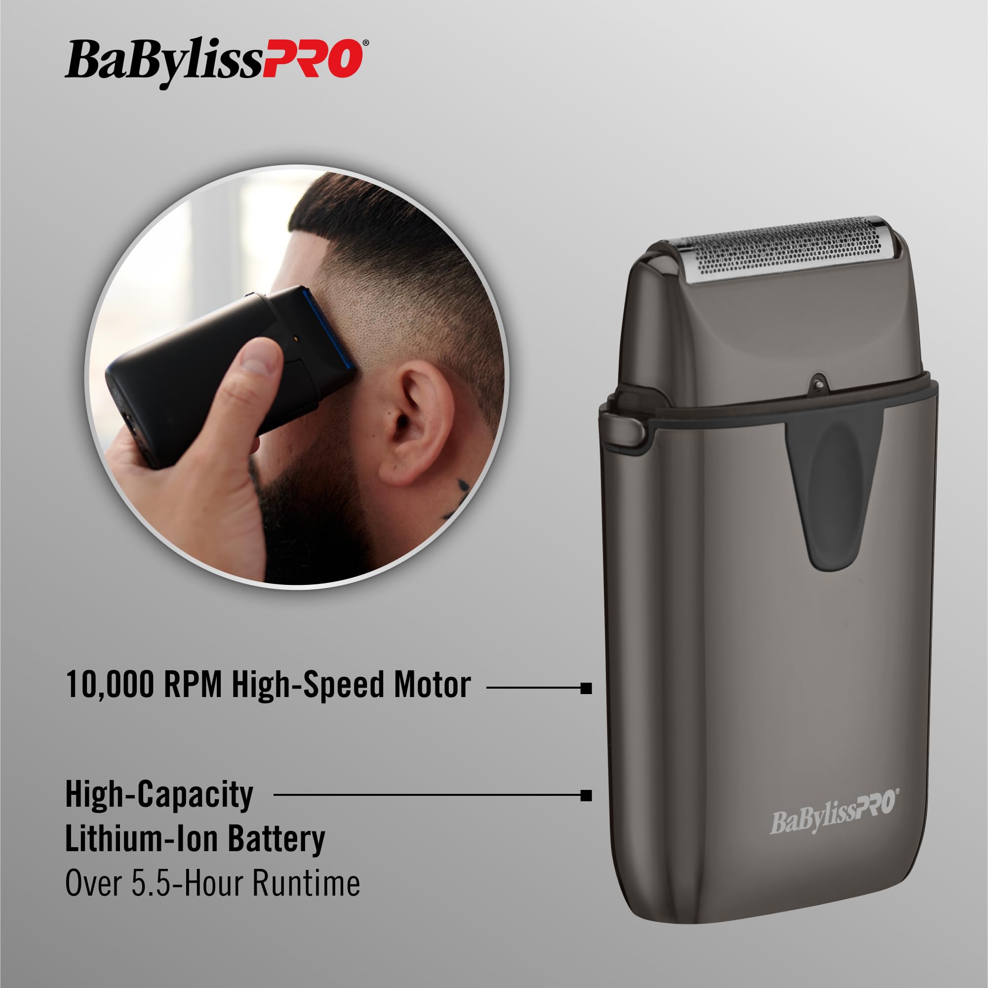 Foto 3 pulgar | Shaver Babylisspro Uvfoil De Una Sola Lámina Desinfectante Uv De Metal - Venta Internacional.