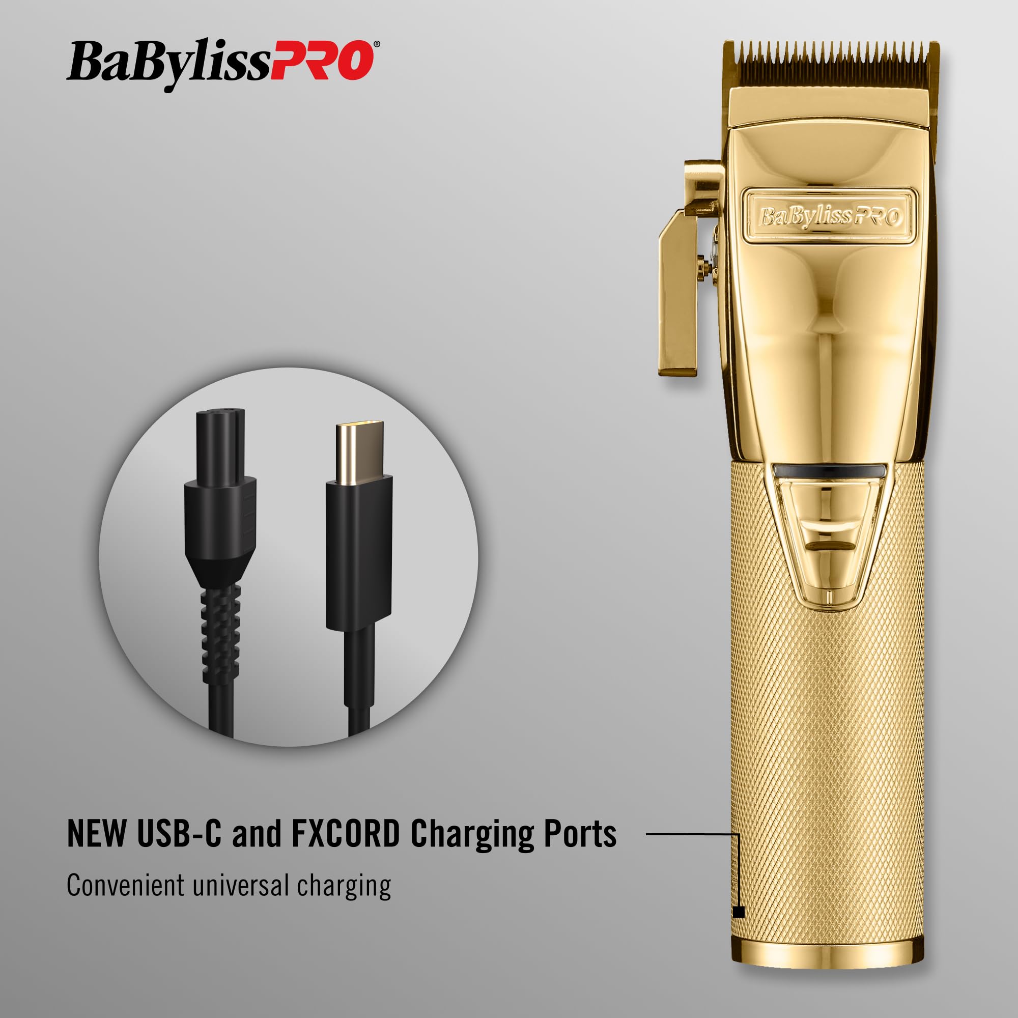 Foto 3 pulgar | Cortapelos Babylisspro Goldfx+ Totalmente Metálico De Litio - Venta Internacional.