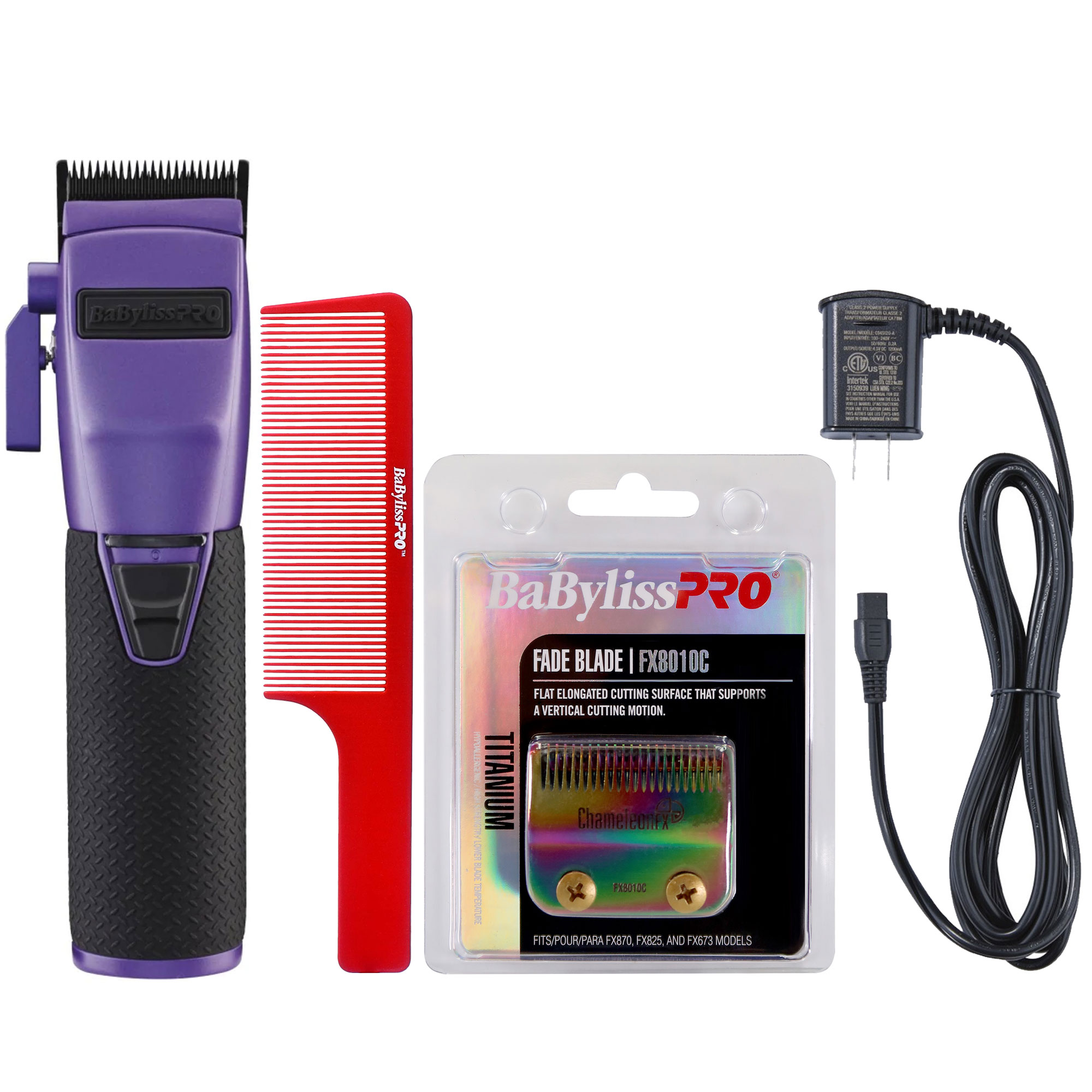 Cortadora Inalámbrica Babylisspro Fx870 Pi Boost+ Con Cuchilla Y Peine - Venta Internacional.