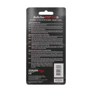 Foto 2 | Afeitadora Babyliss Pro Fx3 Con Cabezal De Aluminio De Repuesto Fxx3rfb X3 - Venta Internacional.