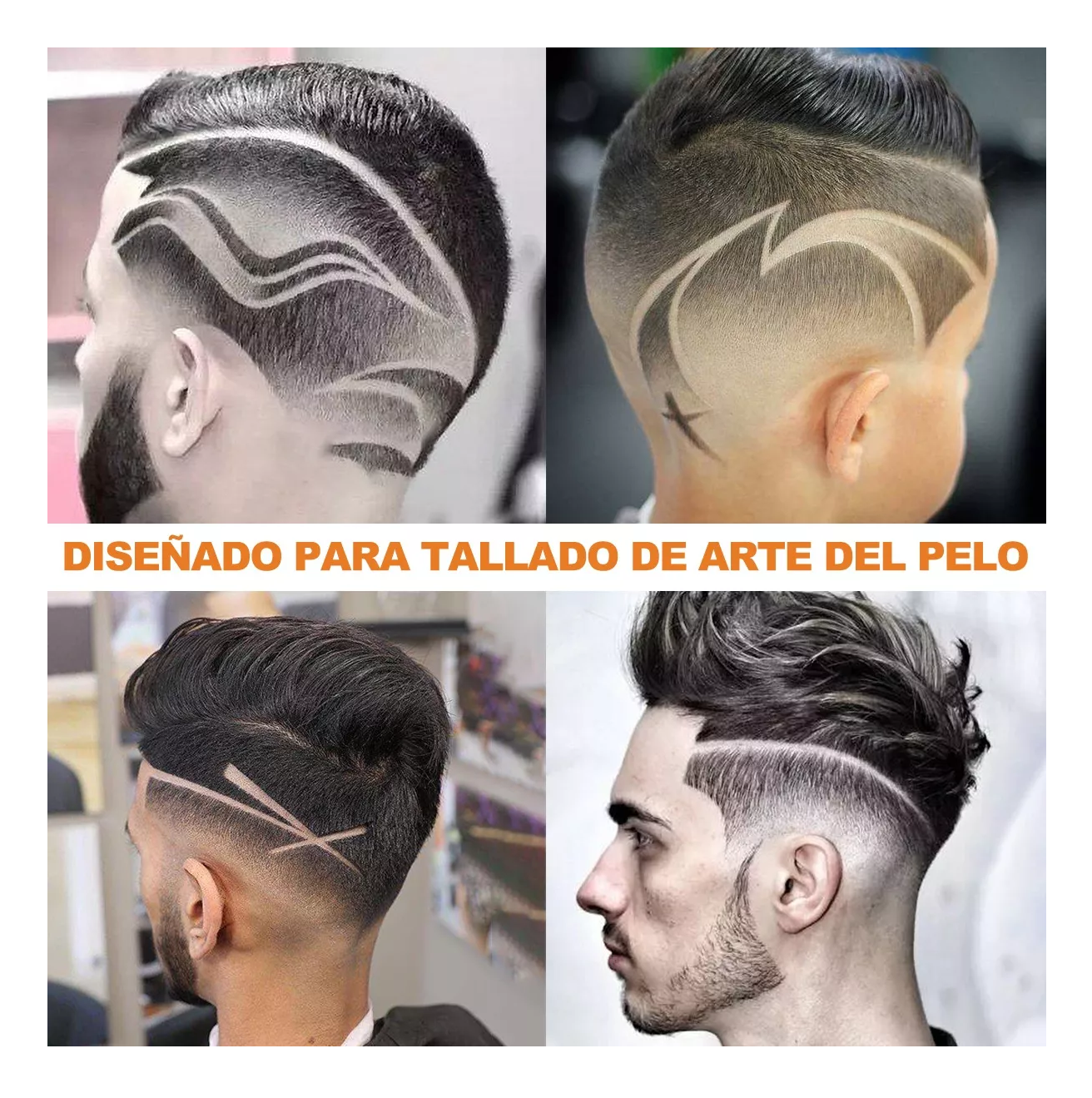 Foto 3 pulgar | Cortadoras De Cabello Lab.g Perfiladora Máquinas De Cortar Cabello, Color Negro