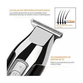 Foto 3 | Cortadoras De Cabello Lab.g Perfiladora Máquinas De Cortar Cabello, Color Negro