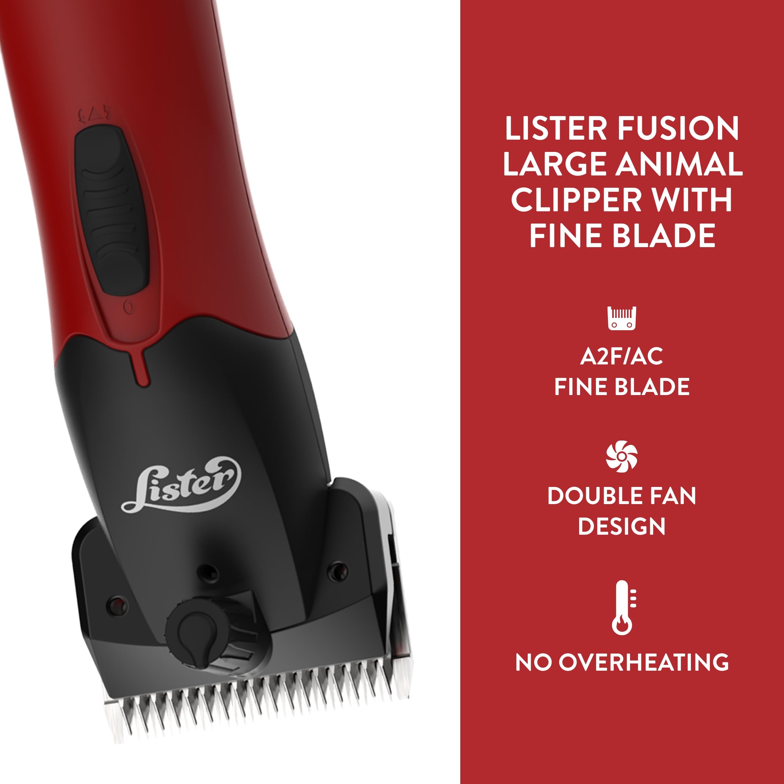 Foto 4 | Clipper Wahl Lister Fusion Para Animales Grandes Con Hoja Fina - Venta Internacional.