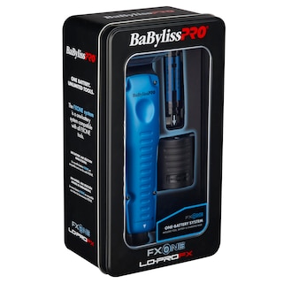 Foto 3 | Clipper Babylisspro Fxone Lo-profx Edición Limitada En Negro Y Azul - Venta Internacional.