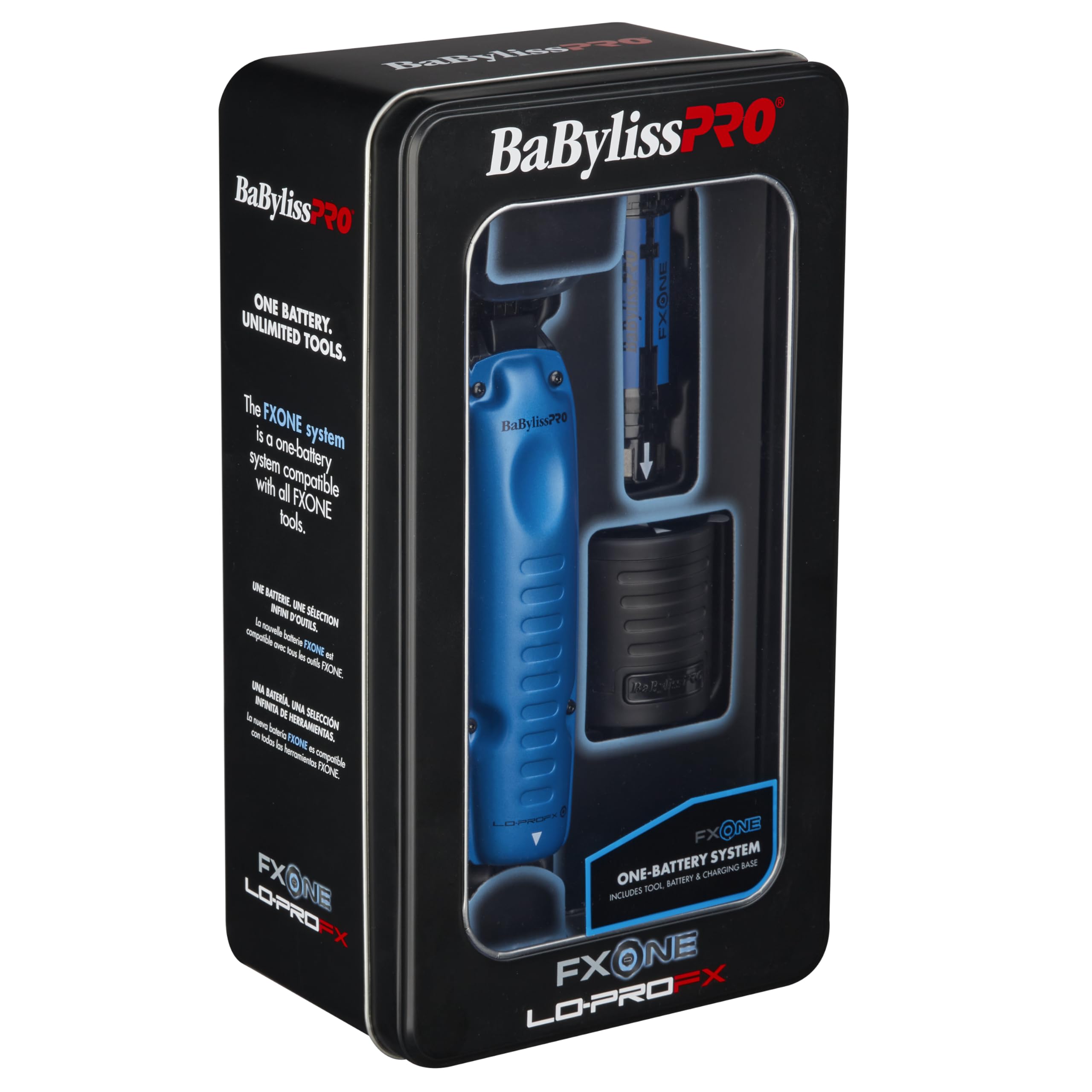 Foto 4 pulgar | Recortadora Babylisspro  Fxone Lo-profx Edición Limitada En Negro Y Azul - Venta Internacional.