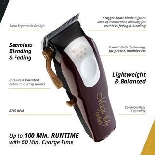 Foto 3 | Cortapelos Wahl Professional Serie 5 Star Clip Magic Clip - Venta Internacional.