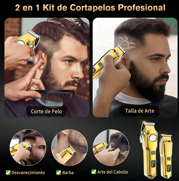 Foto 3 pulgar | Máquina para Cortar Cabello Inalámbrica Xtellar