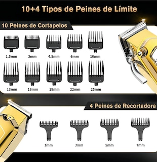 Foto 3 | Máquina para Cortar Cabello Inalámbrica Xtellar