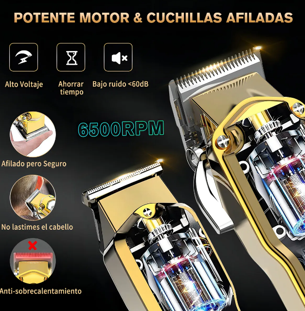 Foto 5 pulgar | Máquina para Cortar Cabello Inalámbrica Xtellar
