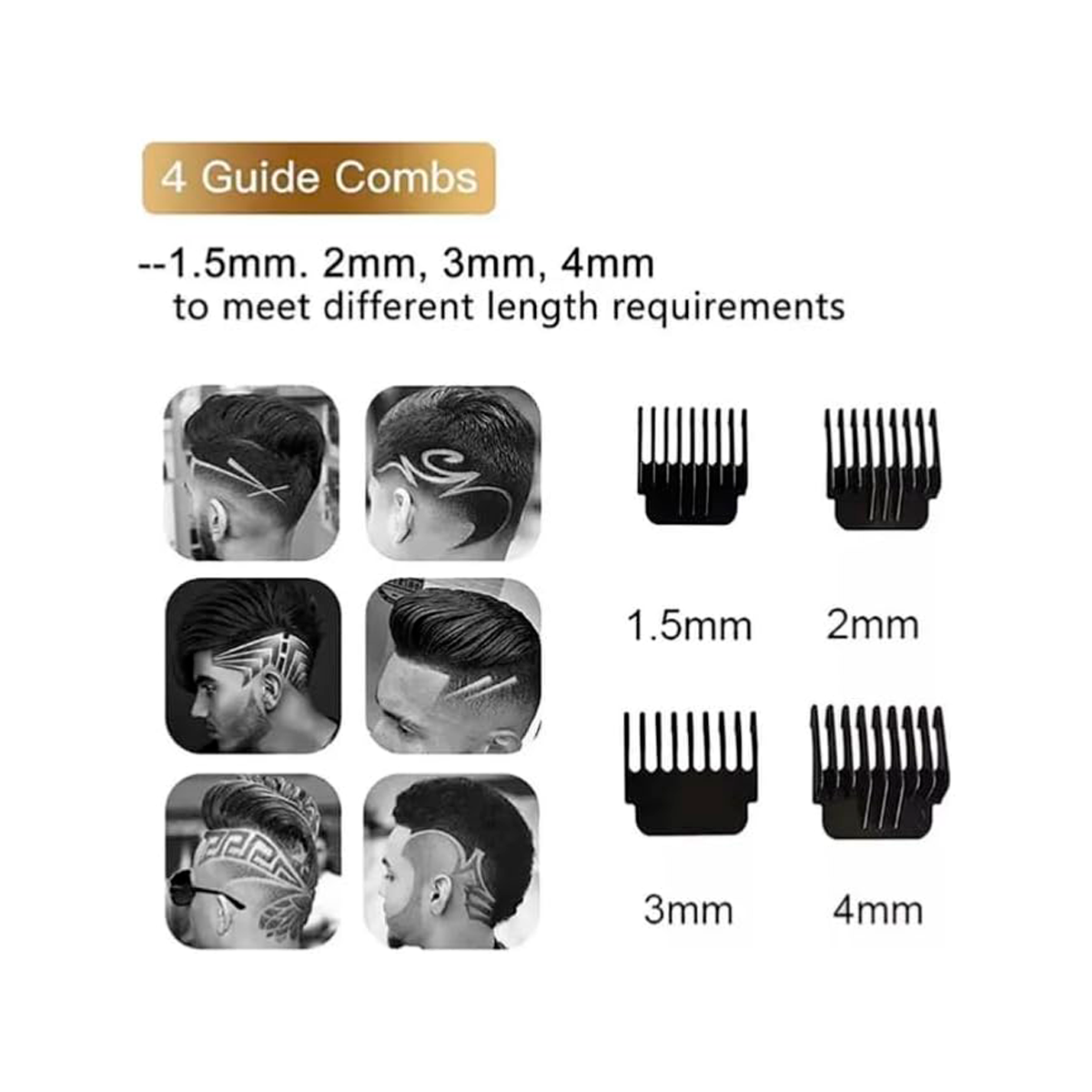 Foto 7 pulgar | Afeitadora Eléctrica Recargable – Precisión Y Comodidad En Cada Afeitado, Para Cabello Y Barba