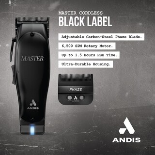Foto 3 | Cortadora De Pelo Andis Black Label Mlc Professional Master - Venta Internacional.