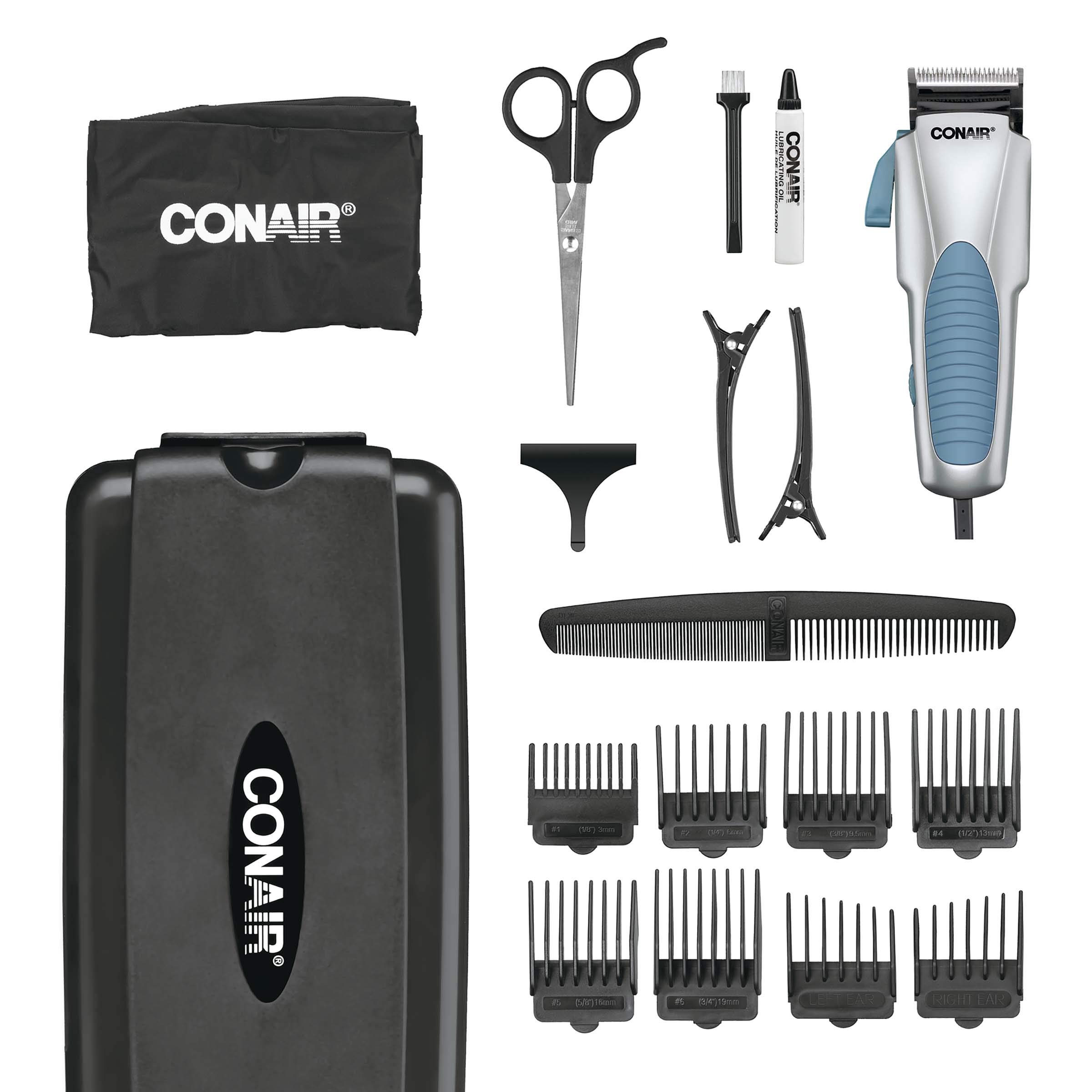 Kit De Cortapelos Conairman Custom Cut De 18 Piezas Para El Hogar - Venta Internacional.