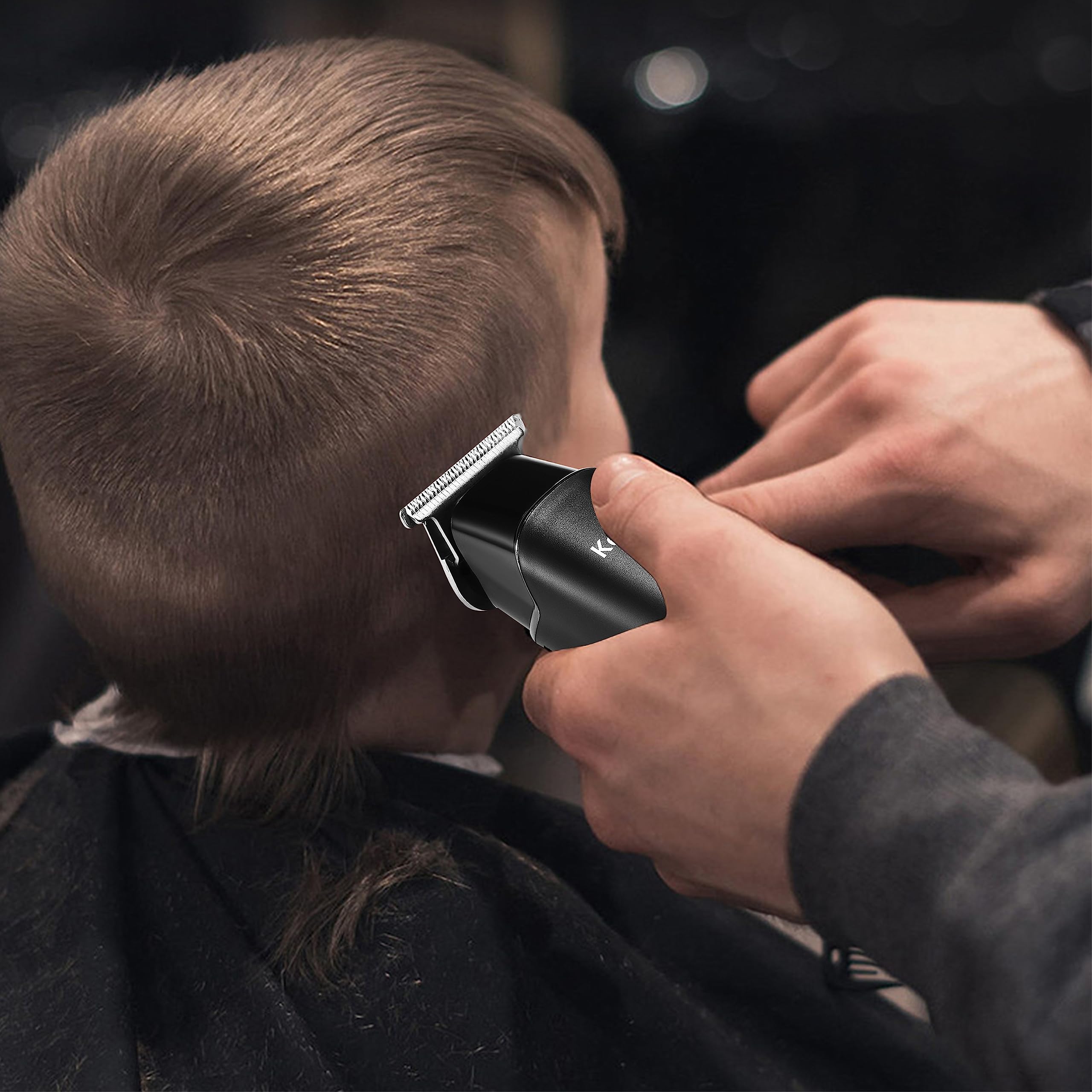 Foto 5 | Cortadora De Pelo Kemei Professional Para Hombre Con 4 Protectores De Corte - Venta Internacional.