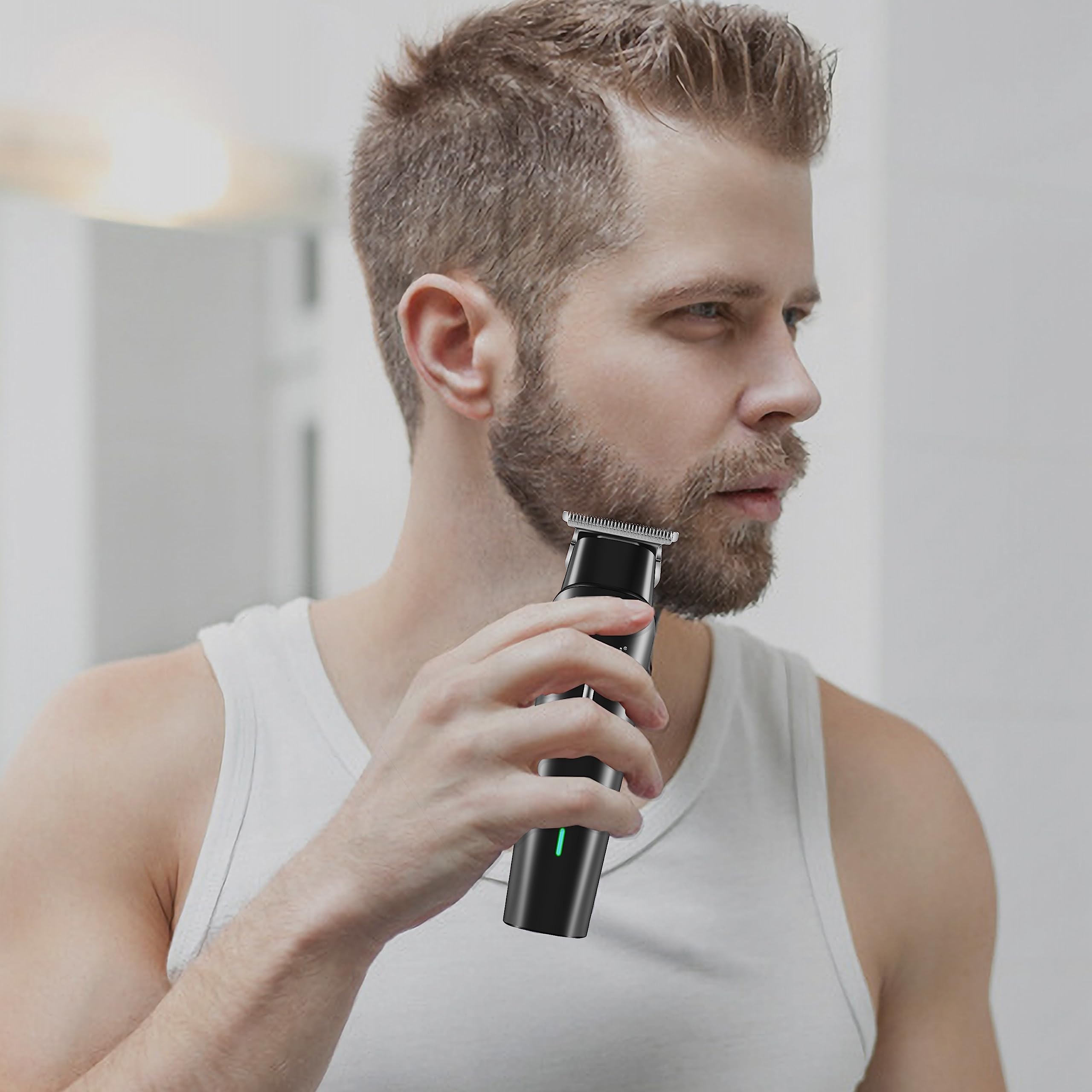 Foto 6 | Cortadora De Pelo Kemei Professional Para Hombre Con 4 Protectores De Corte - Venta Internacional.