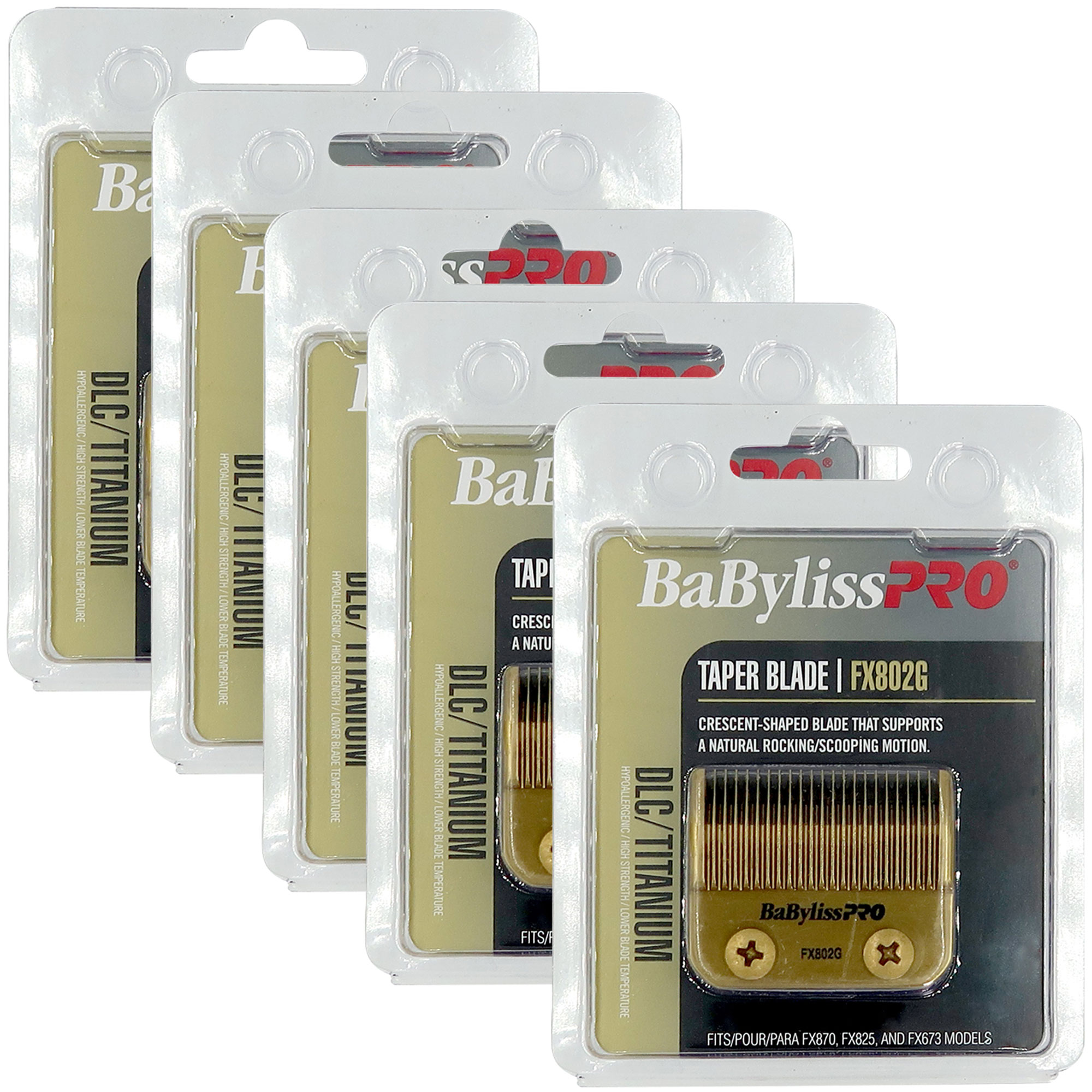 Foto 2 pulgar | Clipper Blade Babyliss Pro Dlc Y Fx802g Recubierto De Titanio - Venta Internacional.