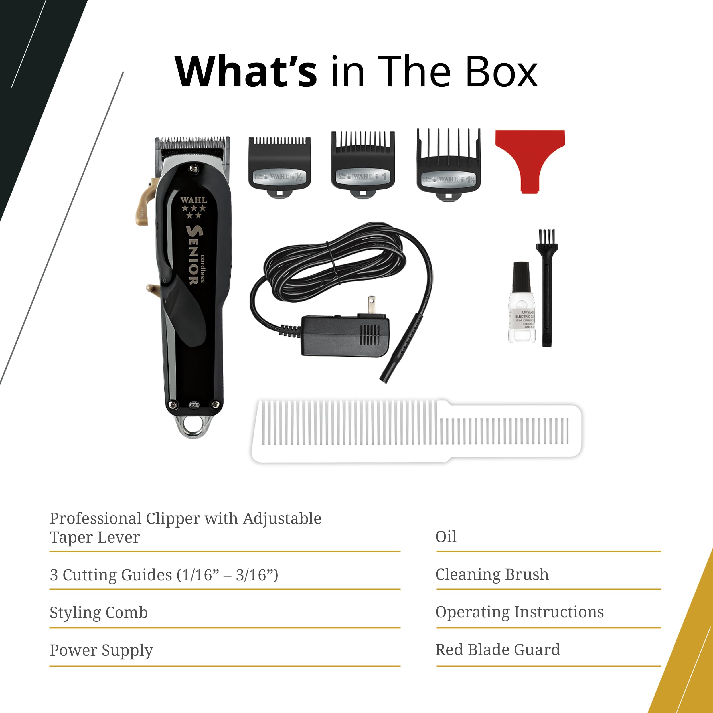 Foto 7 pulgar | Clipper Wahl Professional 5 Star Inalámbrico Para Personas Mayores - Venta Internacional.