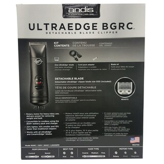 Foto 2 | Cortapelos Andis 63700 Bgrc Con Cuchilla Desmontable, Color Negro - Venta Internacional.