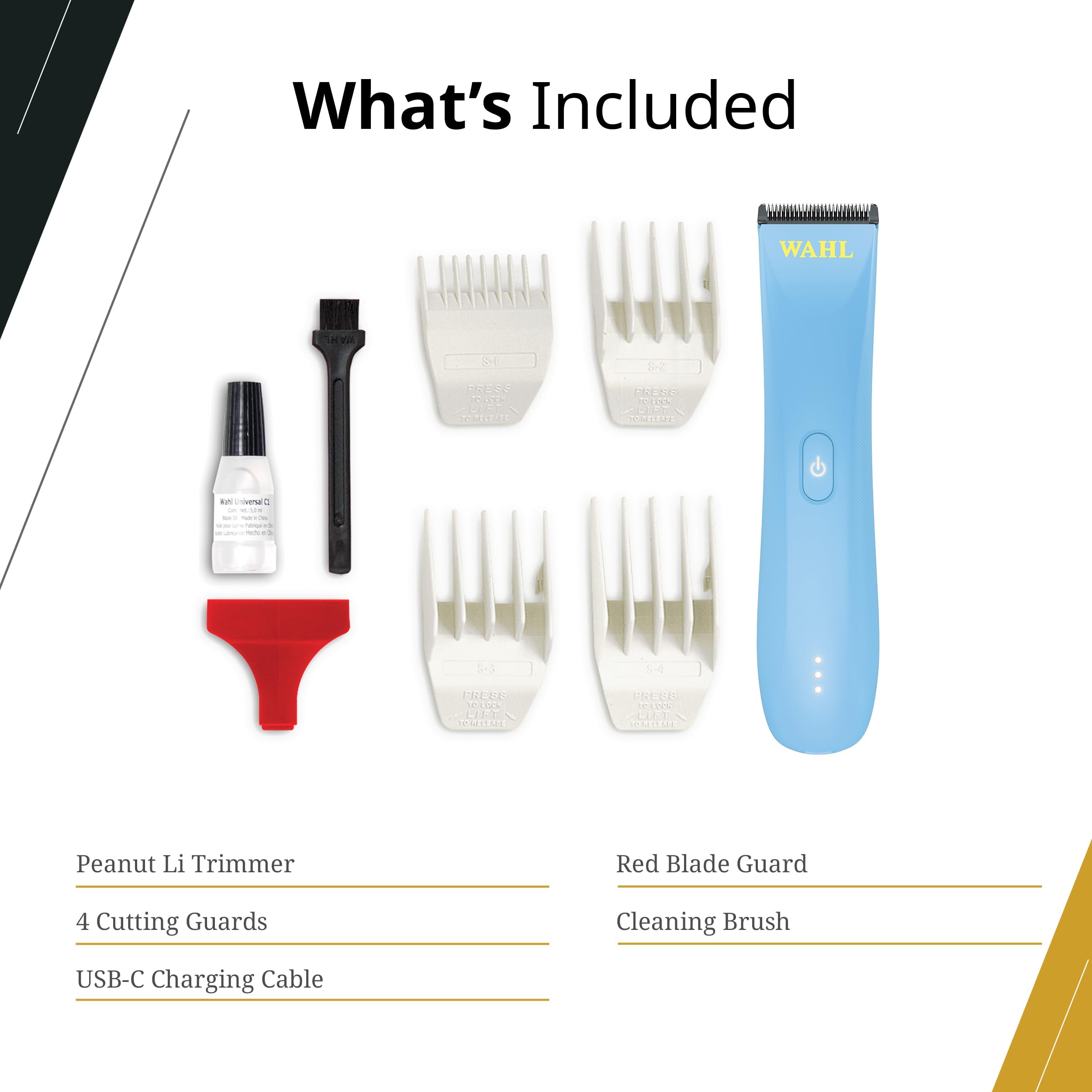 Foto 6 | Cortadora De Pelo Wahl Professional Peanut Li Cordless - Venta Internacional.