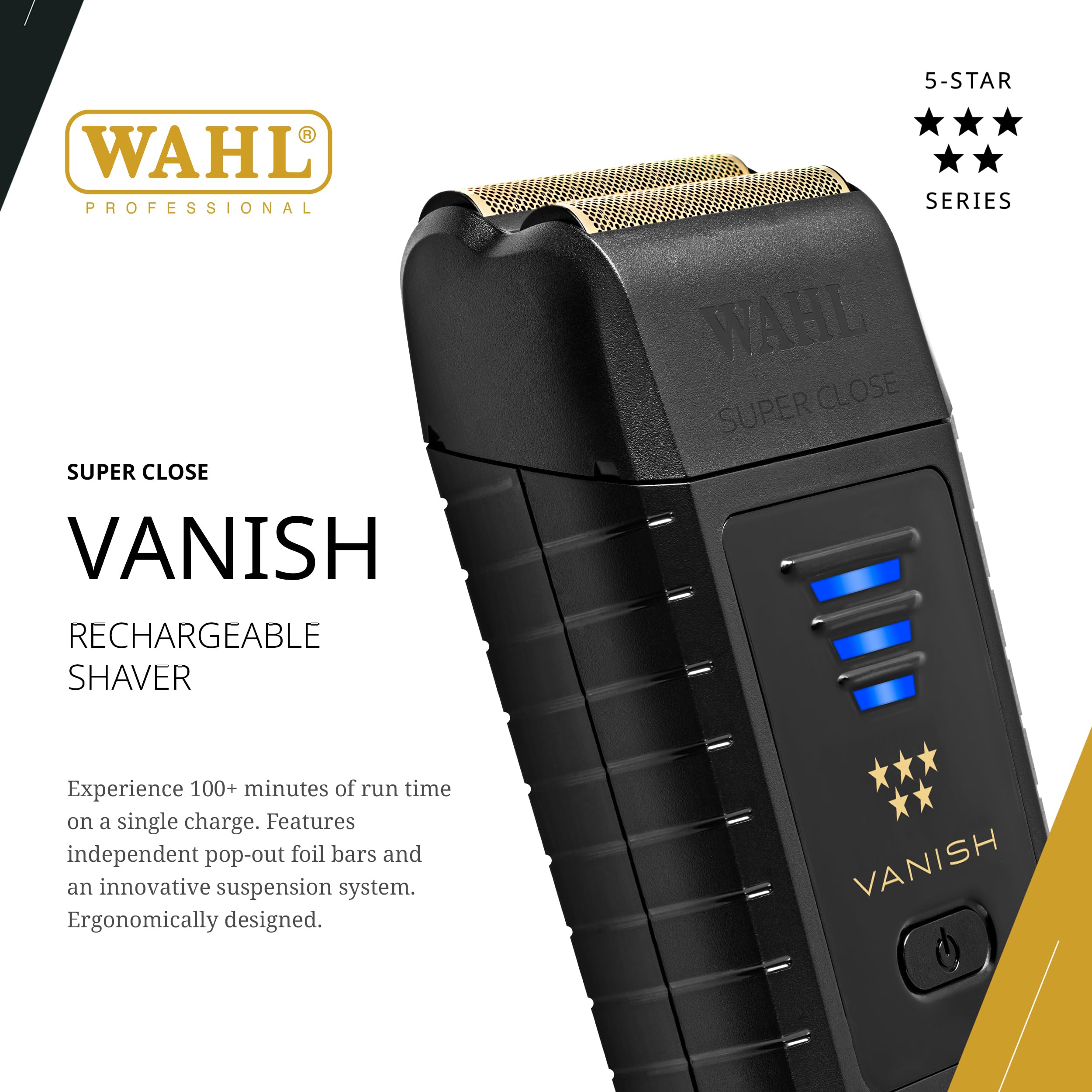 Foto 2 | Batería De Iones De Litio Shaver Wahl Professional 5 Star Vanish - Venta Internacional.
