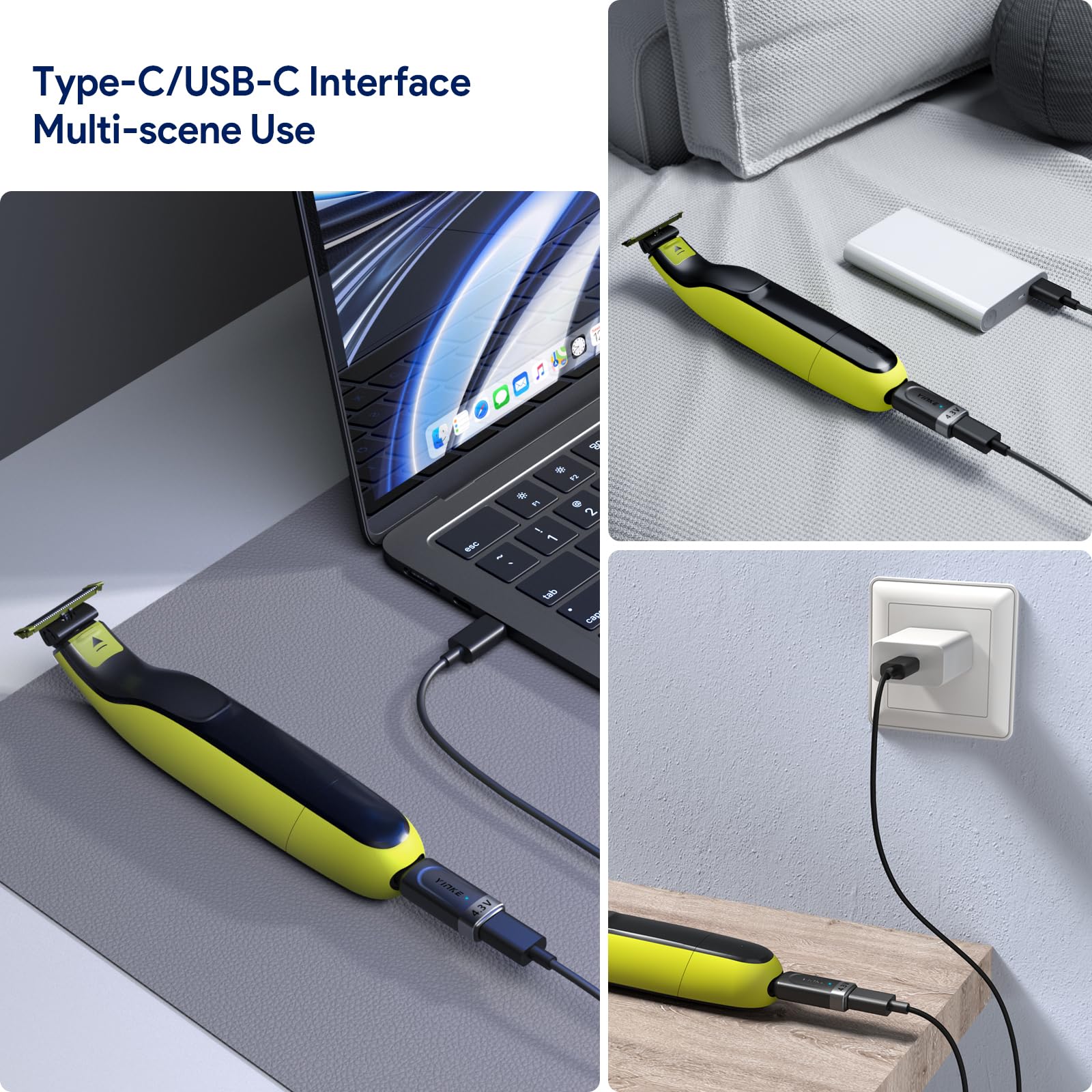 Foto 6 | Adaptador De Cargador De Afeitadora Eléctrica Usb-c Para Philips Norelco - Venta Internacional.