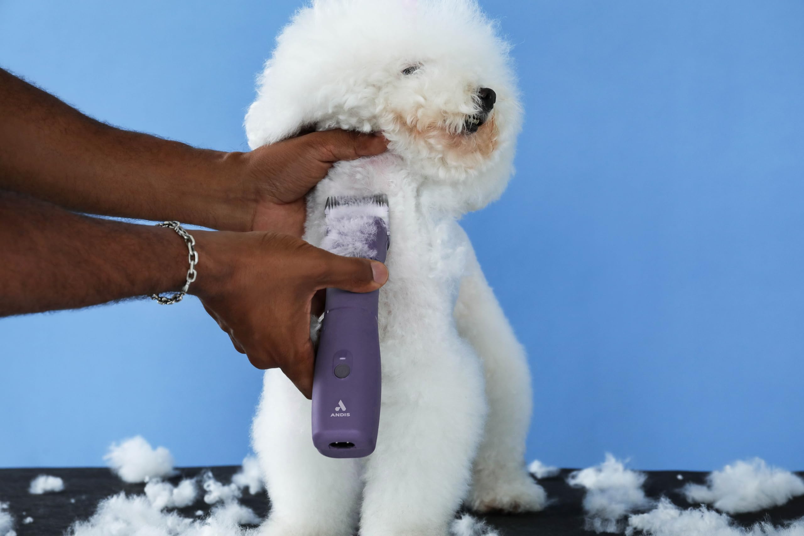 Foto 4 | Dog Clipper Andis Emerge Inalámbrico De Iones De Litio, Color Morado - Venta Internacional.
