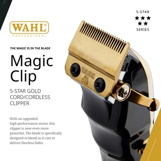 Foto 2 | Pinza Mágica Inalámbrica Wahl Professional De 5 Estrellas Para Cortapelos - Venta Internacional.