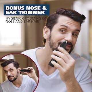 Foto 5 | Recortador De Barba Inalámbrico Wahl Con Recortador De Orejas, Nariz Y Cejas - Venta Internacional.