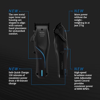 Foto 5 | Vapor Profesional Clipper Wahl De 5 Estrellas Con Cuchilla F32 Fadeout - Venta Internacional.