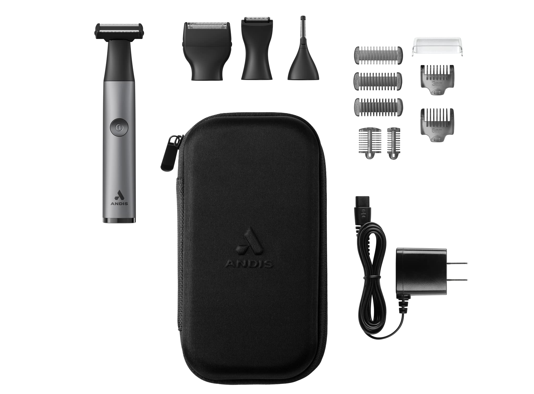Foto 7 pulgar | Trimmer Andis Inedge Inalámbrico De Iones De Litio Para Uso Húmedo Y Seco Para El Cuerpo - Venta Internacional.