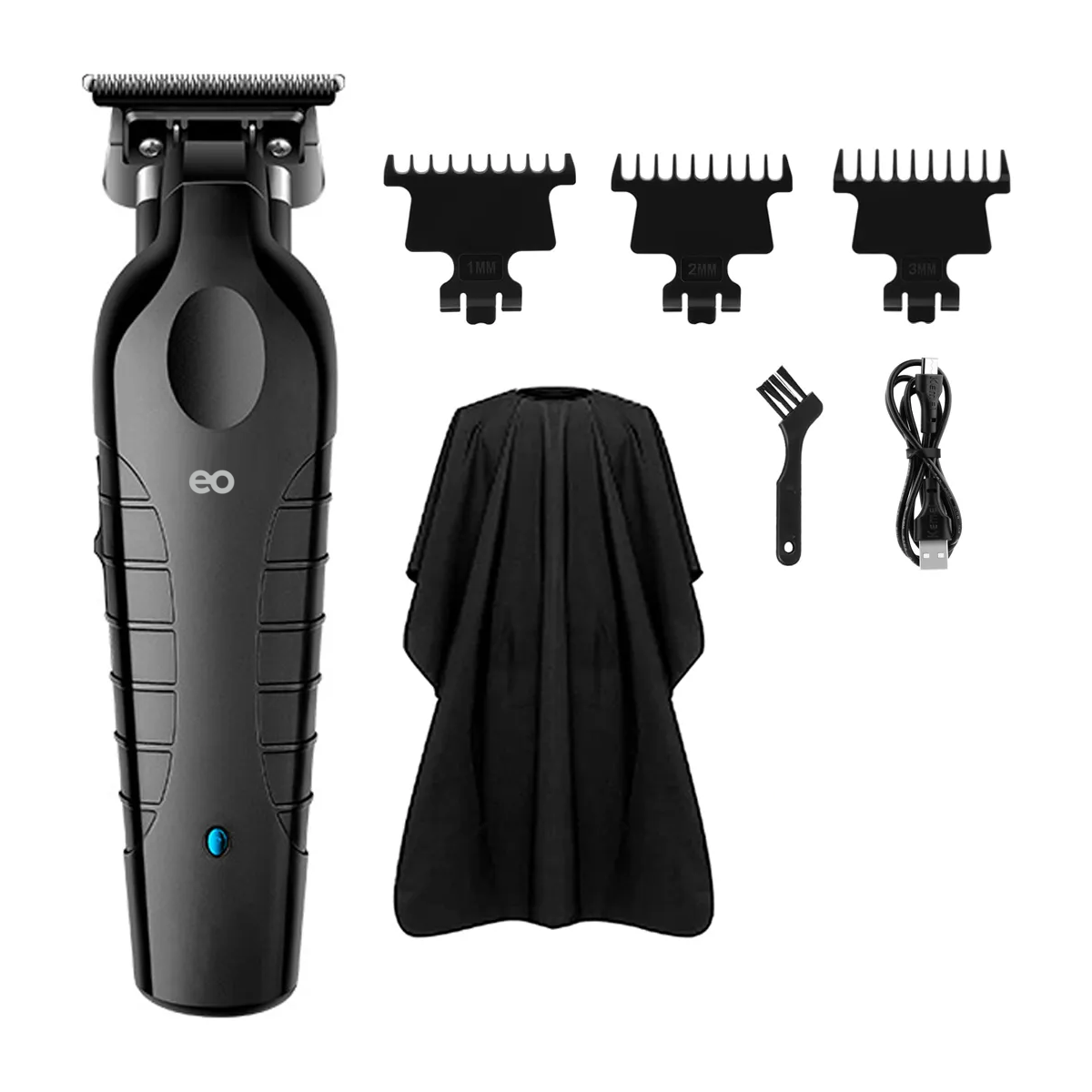 Foto 1 | Cortadora De Pelo Eléctrica  Inalámbrica Recargable Eo Safe Imports Esi-20172 Negro