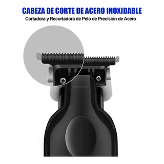Foto 2 | Cortadora De Pelo Eléctrica Inalámbrica Recargable Eo Safe Imports Esi-20172 Negro