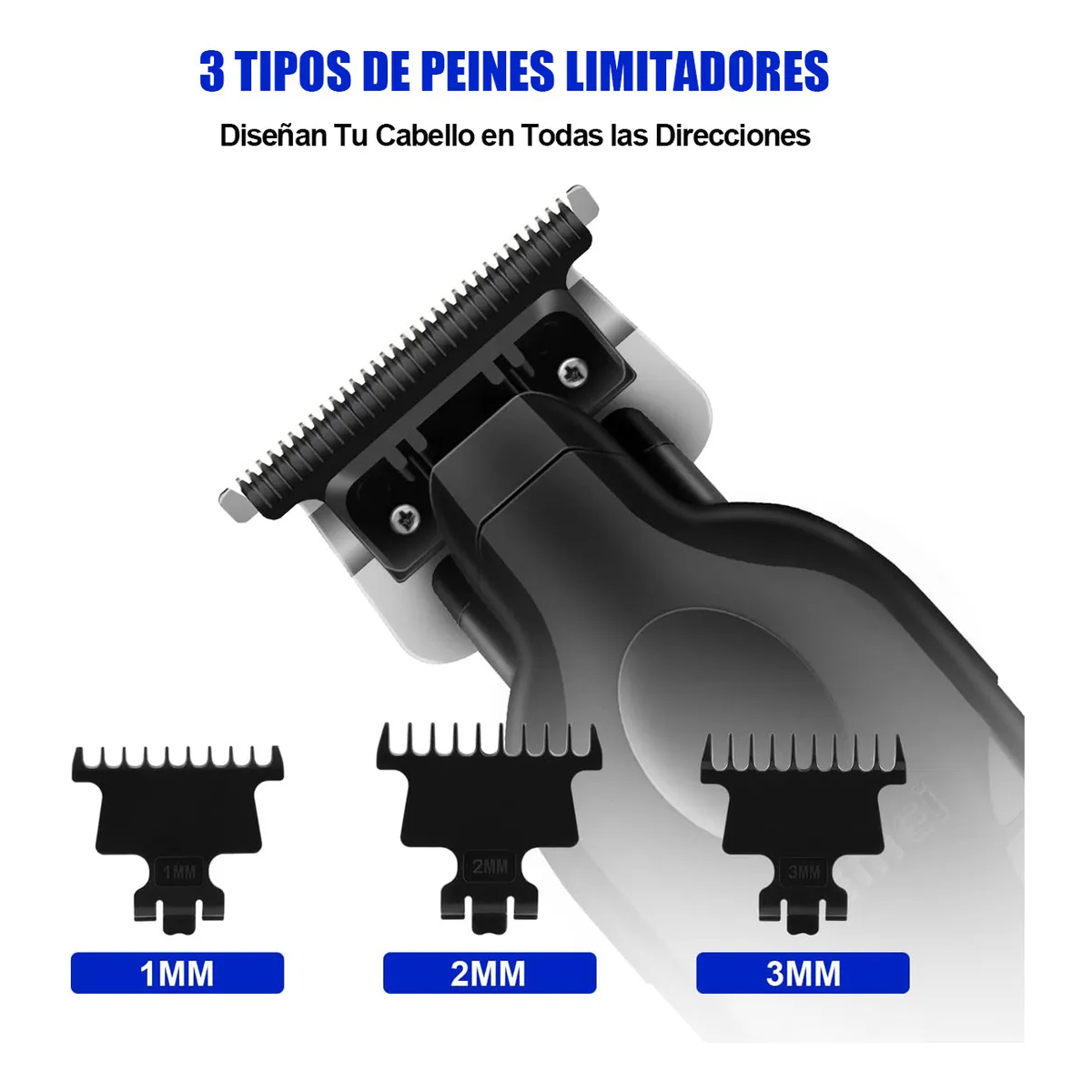 Foto 4 pulgar | Cortadora De Pelo Eléctrica  Inalámbrica Recargable Eo Safe Imports Esi-20172 Negro