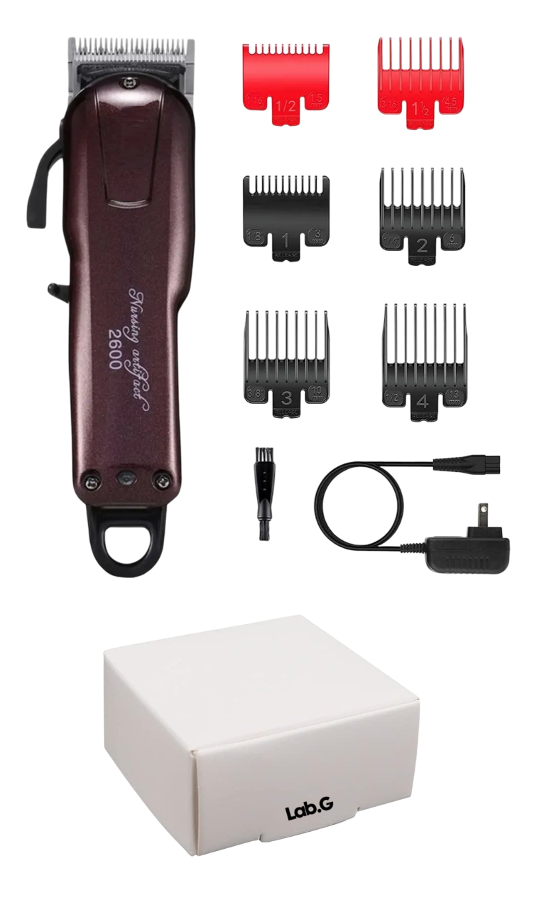 Foto 1 | Máquinas De Corte De Cabello Wine Red