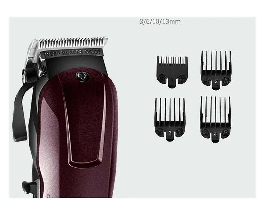 Foto 6 pulgar | Máquinas De Corte De Cabello Wine Red