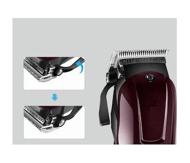 Foto 2 | Máquinas De Corte De Cabello Wine Red