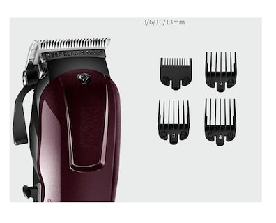 Foto 5 | Máquinas De Corte De Cabello Wine Red