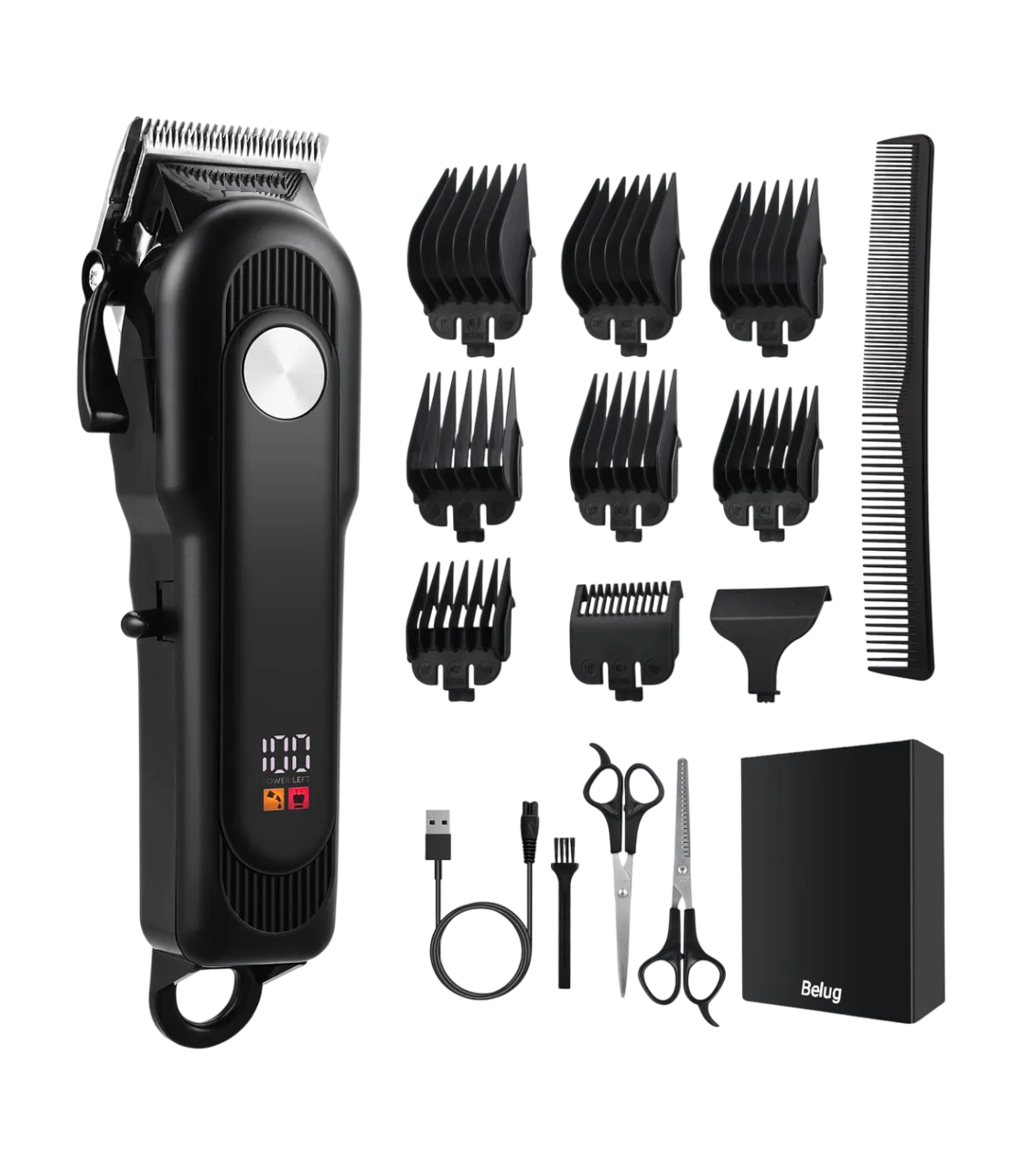 Foto 1 | Cortadora De Cabello Eléctrica Maquina Inalámbrica Negra