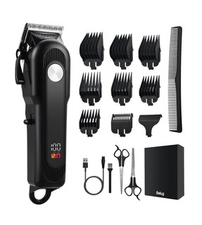 Foto 1 | Cortadora De Cabello Eléctrica Maquina Inalámbrica Negra