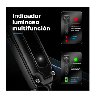 Foto 3 | Máquina para Corte de Cabello Negro