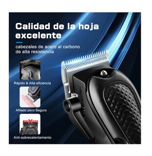 Foto 5 | Máquina para Corte de Cabello Negro