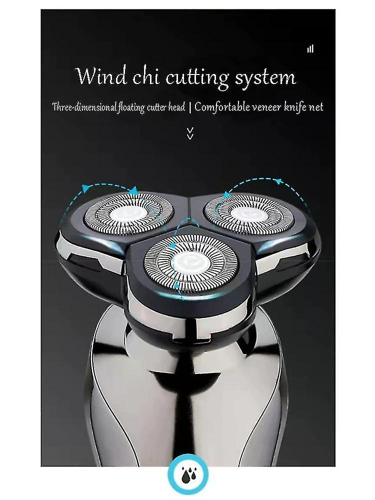 Foto 3 pulgar | Maquinilla De Afeitar Rotativa 3d Recargable Huoguo Electric Razor Para Hombre - Venta Internacional.