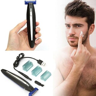Foto 4 | Maquinilla De Afeitar Eléctrica Huoguo Para Hombre Inalámbrica Y Recargable - Venta Internacional.