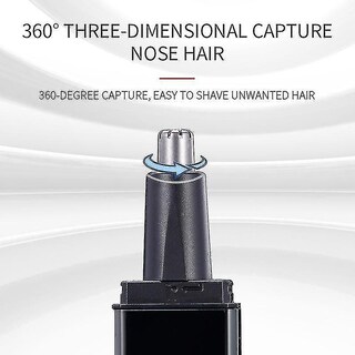 Foto 2 | Secador De Pelo 4 En 1 Recortadora Eléctrica Usb Para Hombre Color Plateado - Venta Internacional.