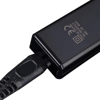 Foto 4 | Secador De Pelo 4 En 1 Recortadora Eléctrica Usb Para Hombre Color Plateado - Venta Internacional.