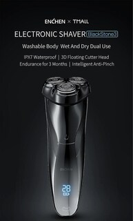 Foto 5 | Maquinilla De Afeitar Eléctrica Huoguo Impermeable Y Seca Con Pantalla Lcd - Venta Internacional.