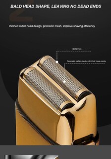 Foto 4 | Maquinilla De Afeitar Eléctrica Huoguo Recargable Para Hombres - Venta Internacional.