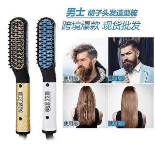 Foto 2 | Alisador De Pelo Huoguo Mini Peine Eléctrico Para Peinar Barba - Venta Internacional.