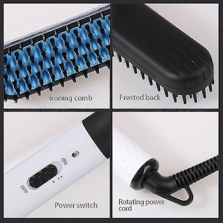 Foto 3 | Alisador De Pelo Huoguo Mini Peine Eléctrico Para Peinar Barba - Venta Internacional.