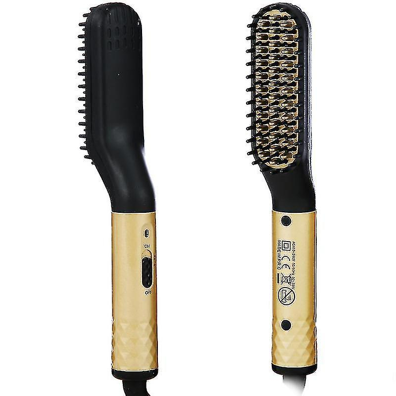 Foto 6 pulgar | Alisador De Pelo Huoguo Mini Peine Eléctrico Para Peinar Barba - Venta Internacional.