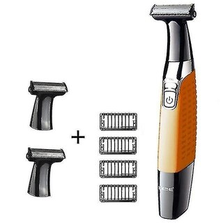 Foto 1 | Maquinilla De Afeitar Eléctrica Huoguo Oneblade Lavable Para Hombre Con 2 Cuchillas - Venta Internacional.